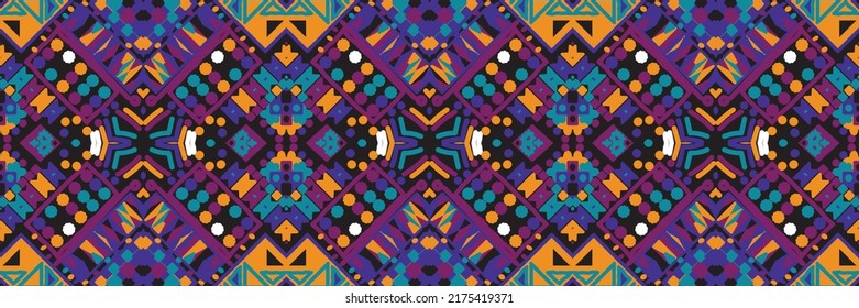 seamless ethnic pattern design.Geometric ethnic oriental ikat pattern traditional Design.ethnic oriental pattern,fabric,embroidery.Mexican pattern.merican pattern.latin african.indian fabric.Mexican