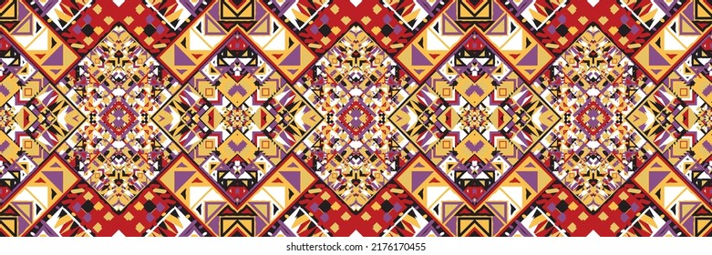 seamless ethnic pattern design.Geometric ethnic oriental ikat pattern traditional Design.ethnic oriental pattern,fabric,embroidery.Mexican pattern.merican pattern.latin african.indian fabric.Mexican