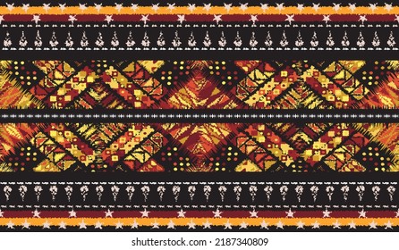 diseño de patrones étnicos sin fisuras.Patrón geométrico étnico oriental ikat tradicional Diseño.patrón étnico oriental,tejido,bordado.Patrón mexicano.patrón americano.tejido africano.indio.mexicano.méxico