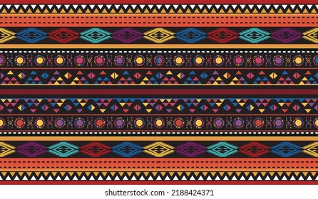 Nahtloses ethnisches Muster.Geometrisches ethnisch-orientalisches Muster traditionelles Design.ethnisch-orientalisches Muster, Gewebe, Stickerei.Mexican muster.latin african.indian.mexikanisches Muster.mexikanisches Muster