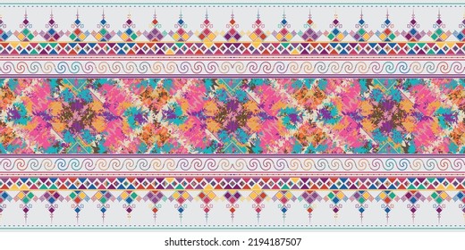 seamless ethnic pattern design.Geometric ethnic oriental ikat pattern traditional Design.ethnic oriental pattern,fabric,embroidery.Mexican pattern.merican pattern.latin african.indian fabric.Mexican