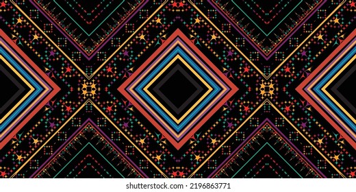 seamless ethnic pattern design.Geometric ethnic oriental ikat pattern traditional Design.ethnic oriental pattern,fabric,embroidery.Mexican pattern.merican pattern.latin african.indian fabric.Mexican