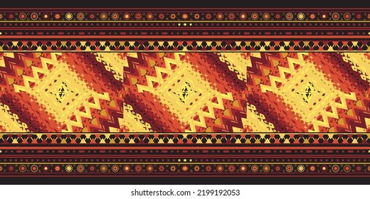 diseño de patrones étnicos sin fisuras.Patrón geométrico étnico oriental ikat tradicional Diseño.patrón étnico oriental,tejido,bordado.Patrón mexicano.patrón americano.tejido africano.indio.mexicano.méxico