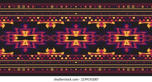 seamless ethnic pattern design.Geometric ethnic oriental ikat pattern traditional Design.ethnic oriental pattern,fabric,embroidery.Mexican pattern.merican pattern.latin african.indian fabric.Mexican