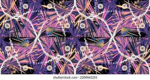 seamless ethnic pattern design.Geometric ethnic oriental ikat pattern traditional Design.Geometric ethnic oriental pattern traditional Design for background,carpet,clothing,wrapping,fabric,embroidery