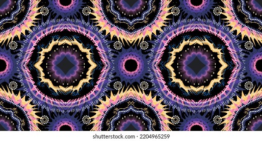 seamless ethnic pattern design.Geometric ethnic oriental ikat pattern traditional Design.Geometric ethnic oriental pattern traditional Design for background,carpet,clothing,wrapping,fabric,embroidery