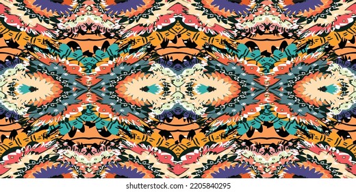 seamless ethnic pattern design.Geometric ethnic oriental ikat pattern traditional Design.ethnic oriental pattern,fabric,embroidery.Mexican pattern.merican pattern.latin african.indian fabric.Mexican