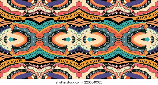 Nahtloses ethnisches Muster.Geometrisches ethnisch-orientalisches Muster traditionelles Design.ethnisch-orientalisches Muster, Gewebe, Stickerei.Mexican muster.latin african.indian.mexikanisches Muster.mexikanisches Muster