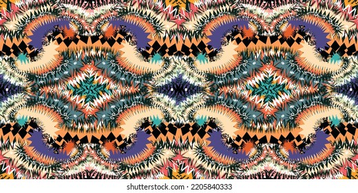 seamless ethnic pattern design.Geometric ethnic oriental ikat pattern traditional Design.ethnic oriental pattern,fabric,embroidery.Mexican pattern.merican pattern.latin african.indian fabric.Mexican