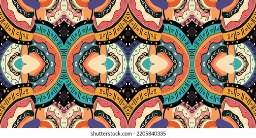 seamless ethnic pattern design.Geometric ethnic oriental ikat pattern traditional Design.ethnic oriental pattern,fabric,embroidery.Mexican pattern.merican pattern.latin african.indian fabric.Mexican