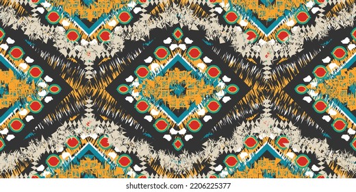 seamless ethnic pattern design.Geometric ethnic oriental ikat pattern traditional Design.ethnic oriental pattern,fabric,embroidery.Mexican pattern.merican pattern.latin african.indian fabric.Mexican