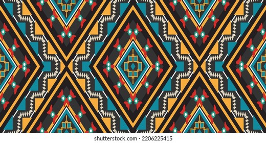 seamless ethnic pattern design.Geometric ethnic oriental ikat pattern traditional Design.ethnic oriental pattern,fabric,embroidery.Mexican pattern.merican pattern.latin african.indian fabric.Mexican