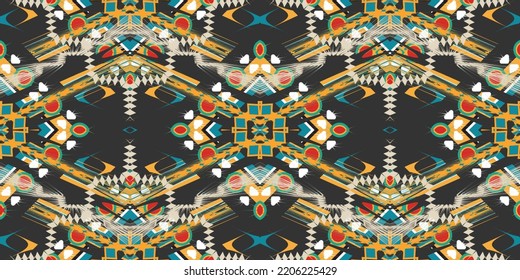 seamless ethnic pattern design.Geometric ethnic oriental ikat pattern traditional Design.ethnic oriental pattern,fabric,embroidery.Mexican pattern.merican pattern.latin african.indian fabric.Mexican
