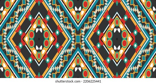 seamless ethnic pattern design.Geometric ethnic oriental ikat pattern traditional Design.ethnic oriental pattern,fabric,embroidery.Mexican pattern.merican pattern.latin african.indian fabric.Mexican