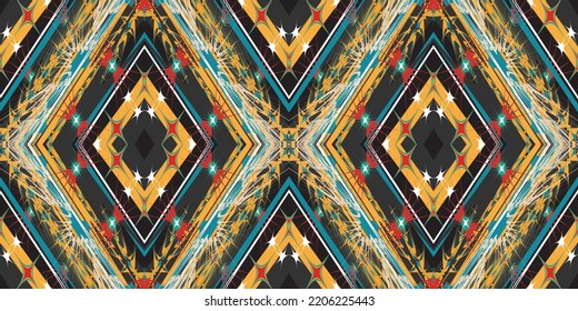seamless ethnic pattern design.Geometric ethnic oriental ikat pattern traditional Design.ethnic oriental pattern,fabric,embroidery.Mexican pattern.merican pattern.latin african.indian fabric.Mexican