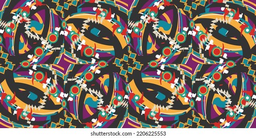 seamless ethnic pattern design.Geometric ethnic oriental ikat pattern traditional Design.ethnic oriental pattern,fabric,embroidery.Mexican pattern.merican pattern.latin african.indian fabric.Mexican
