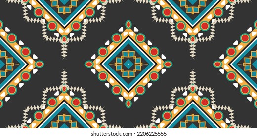 seamless ethnic pattern design.Geometric ethnic oriental ikat pattern traditional Design.ethnic oriental pattern,fabric,embroidery.Mexican pattern.merican pattern.latin african.indian fabric.Mexican