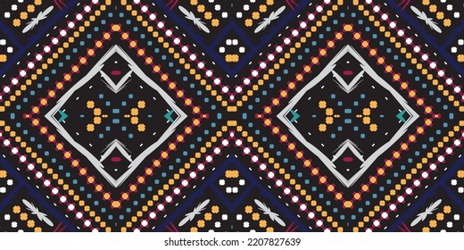 Nahtlose ethnische Muster Design.Geometrisches ethnisch-orientalisches Muster traditionelles Design.Geometrisches ethnisches orientalisches Muster traditionelles Design für Hintergrund, Teppich, Kleidung, Umhüllung, Gewebe, Stickereien