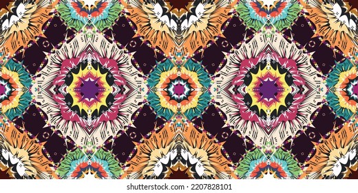 Nahtlose ethnische Muster Design.Geometrisches ethnisch-orientalisches Muster traditionelles Design.Geometrisches ethnisches orientalisches Muster traditionelles Design für Hintergrund, Teppich, Kleidung, Umhüllung, Gewebe, Stickereien