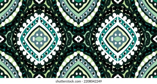diseño de patrones étnicos sin fisuras.Diseño tradicional geométrico étnico oriental de ikat.Patrón geométrico étnico oriental Diseño tradicional para el fondo, alfombra, ropa, envoltura, tela, bordado