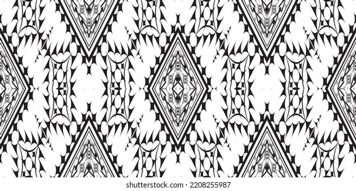seamless ethnic pattern design.Geometric ethnic oriental ikat pattern traditional Design.Geometric ethnic oriental pattern traditional Design for background,carpet,clothing,wrapping,fabric,embroidery