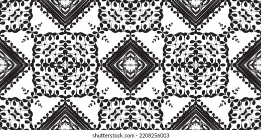 seamless ethnic pattern design.Geometric ethnic oriental ikat pattern traditional Design.Geometric ethnic oriental pattern traditional Design for background,carpet,clothing,wrapping,fabric,embroidery