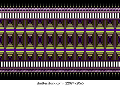 seamless ethnic pattern design.Geometric ethnic oriental ikat pattern traditional Design.ethnic oriental pattern,fabric,embroidery.Mexican pattern.merican pattern.latin african.indian fabric.Mexican