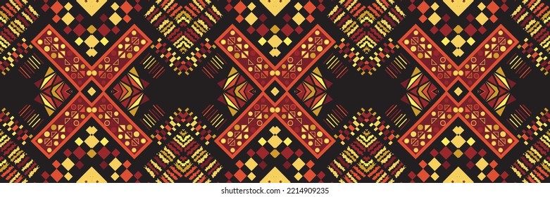 seamless ethnic pattern design.Geometric ethnic oriental ikat pattern traditional Design.ethnic oriental pattern,fabric,embroidery.Mexican pattern.merican pattern.latin african.indian fabric.Mexican
