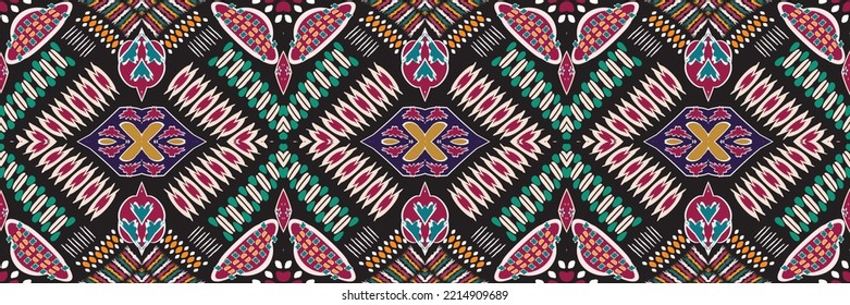seamless ethnic pattern design.Geometric ethnic oriental ikat pattern traditional Design.ethnic oriental pattern,fabric,embroidery.Mexican pattern.merican pattern.latin african.indian fabric.Mexican