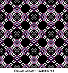 seamless ethnic pattern design.Geometric ethnic oriental ikat pattern traditional Design.ethnic oriental pattern,fabric,embroidery.Mexican pattern.merican pattern.latin african.indian fabric.Mexican