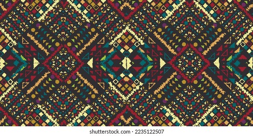 seamless ethnic pattern design.Geometric ethnic oriental ikat pattern traditional Design.ethnic oriental pattern,fabric,embroidery.Mexican pattern.merican pattern.latin african.indian fabric.Mexican