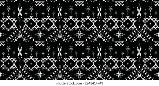 seamless ethnic pattern design.Geometric ethnic oriental ikat pattern traditional Design.ethnic oriental pattern.embroidery.Mexican pattern.merican .latin african.white and black ethnic seamless.ikat