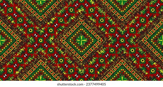 seamless ethnic pattern design.Geometric ethnic oriental ikat pattern traditional Design.ethnic oriental pattern,fabric,embroidery.Mexican pattern.merican pattern.latin african.indian fabric.Mexican