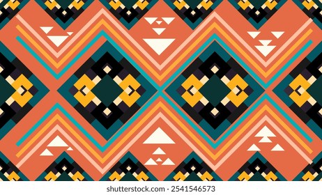 seamless ethnic pattern design.Geometric ethnic oriental ikat pattern traditional Design.ethnic oriental pattern,fabric,embroidery.Mexican pattern.merican pattern.latin african.indian fabric.Mexican