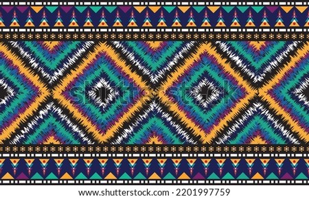 seamless ethnic pattern design.Geometric ethnic oriental ikat pattern traditional Design.ethnic oriental pattern,fabric,embroidery.Mexican pattern.merican pattern.latin african.indian fabric.Mexican