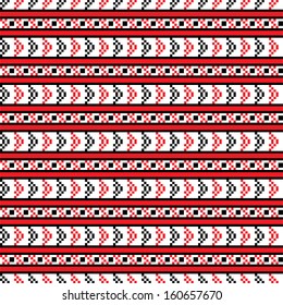seamless ethnic pattern, illustration in vector format
