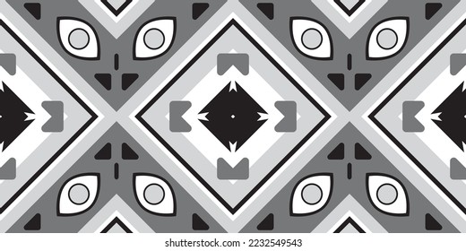 Seamless ethnic pattern in mint tints.Tribal seamless colorful geometric pattern.Ethnic vector texture.Traditional ornament.Embroidery texture with geometric ornament.Pattern for surface design.EPS10
