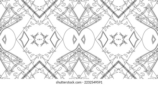 Seamless ethnic pattern in mint tints.Tribal seamless colorful geometric pattern.Ethnic vector texture.Traditional ornament.Embroidery texture with geometric ornament.Pattern for surface design.EPS10