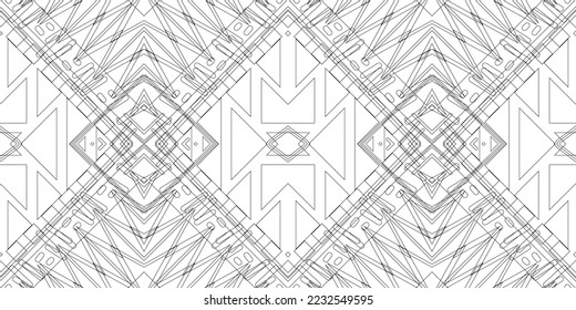 Patrón étnico sin soldadura en tintes de menta.Patrón geométrico tribal sin costuras colorido.Textura vectorial étnica.Ornamento tradicional.Textura de bordado con ornamento geométrico.Patrón de diseño de superficie.EPS10