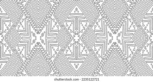 Patrón étnico sin soldadura en tintes de menta.Patrón geométrico tribal sin costuras colorido.Textura vectorial étnica.Ornamento tradicional.Textura de bordado con ornamento geométrico.Patrón de diseño de superficie.EPS10