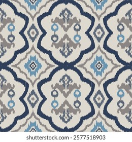seamless ethnic pattern on background vector