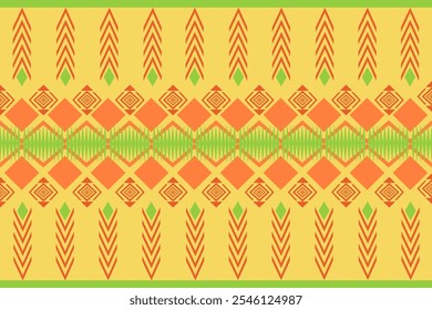 Textura De Padrão Étnico Sem Costura. Impressão Geométrica Navajo, Ornamento Decorativo Rústico. Padrão Geométrico Abstrato. Ornamento padrão nativo americano para o design de roupas