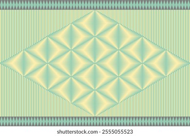 Seamless Ethnic Pattern Texture. Navajo Geometric Print, Rustic Decorative Ornament. Abstract Geometric Pattern. Native American Pattern Ornament for the design of Clothing