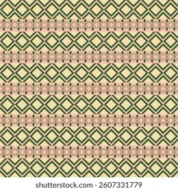 Seamless Ethnic Pattern Texture. Navajo Geometric Print, Rustic Decorative Ornament. Abstract Geometric Pattern. Native American Pattern Ornament for the Design of Clothing