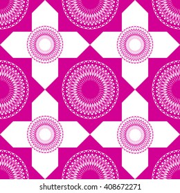  Seamless ethnic  pattern, tribal background. Vector pattern.