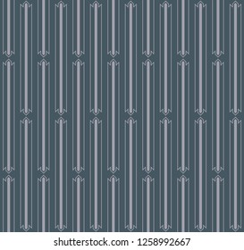 Seamless of ethnic pattern vector. Design stripes with lines vertical light blue on turquoise background. Design print for illustration, textile, garment, wallpaper, background, banner. Set 9