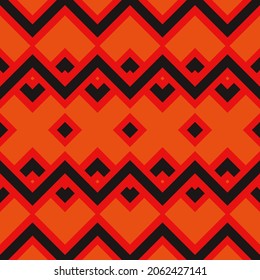 Seamless ethnic pattern vector for design 
