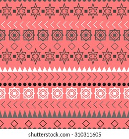 Seamless ethnic pattern. Vector illustration.