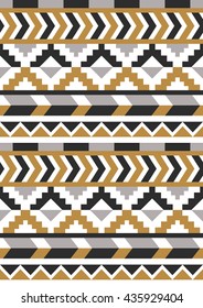 Seamless ethnic pattern. vector illustration.