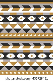 Seamless ethnic pattern. vector illustration.